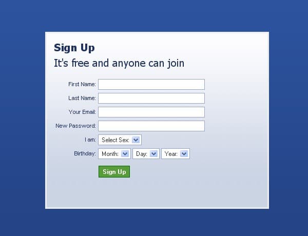 Facebook Sign Up Form Tutorial | React Binden💪👑 x Tailwindcss❤️